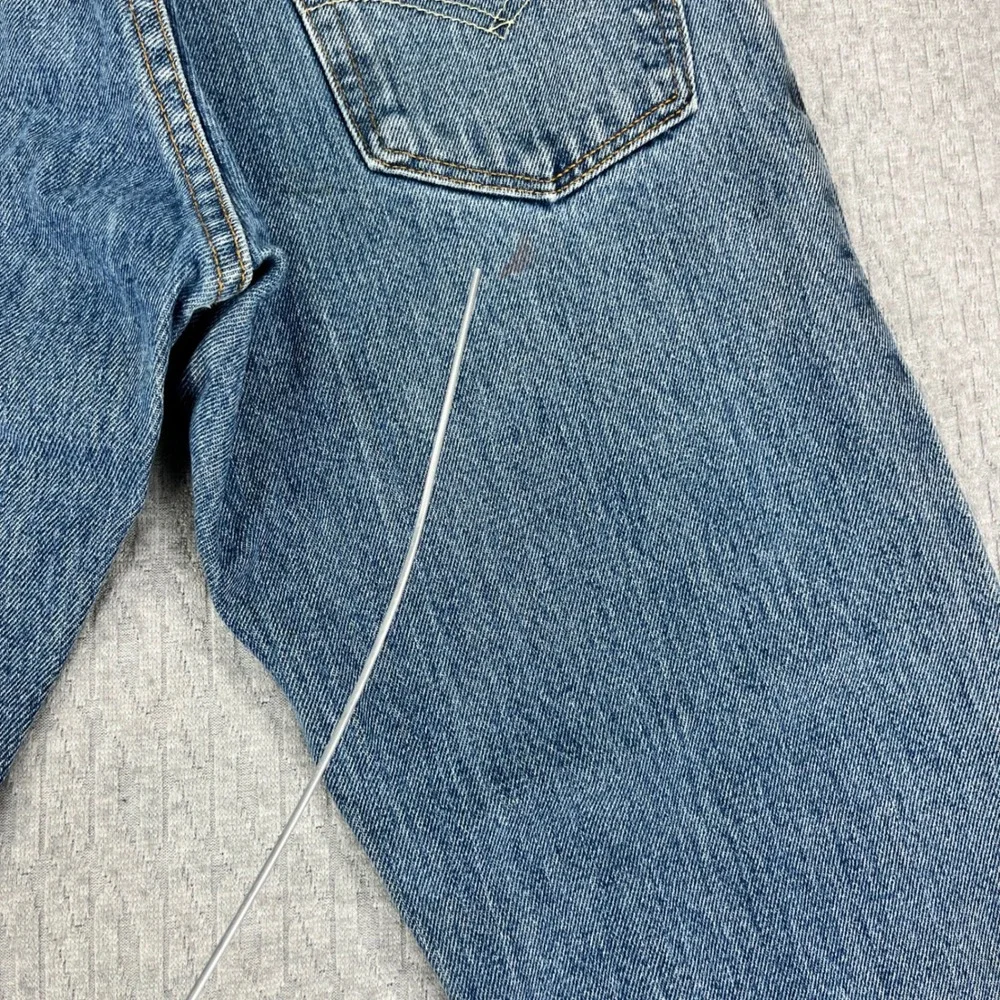 Levi's 517 Bootcut Jeans Mens 30x34 Blue Denim Classic Western Workwear Pants